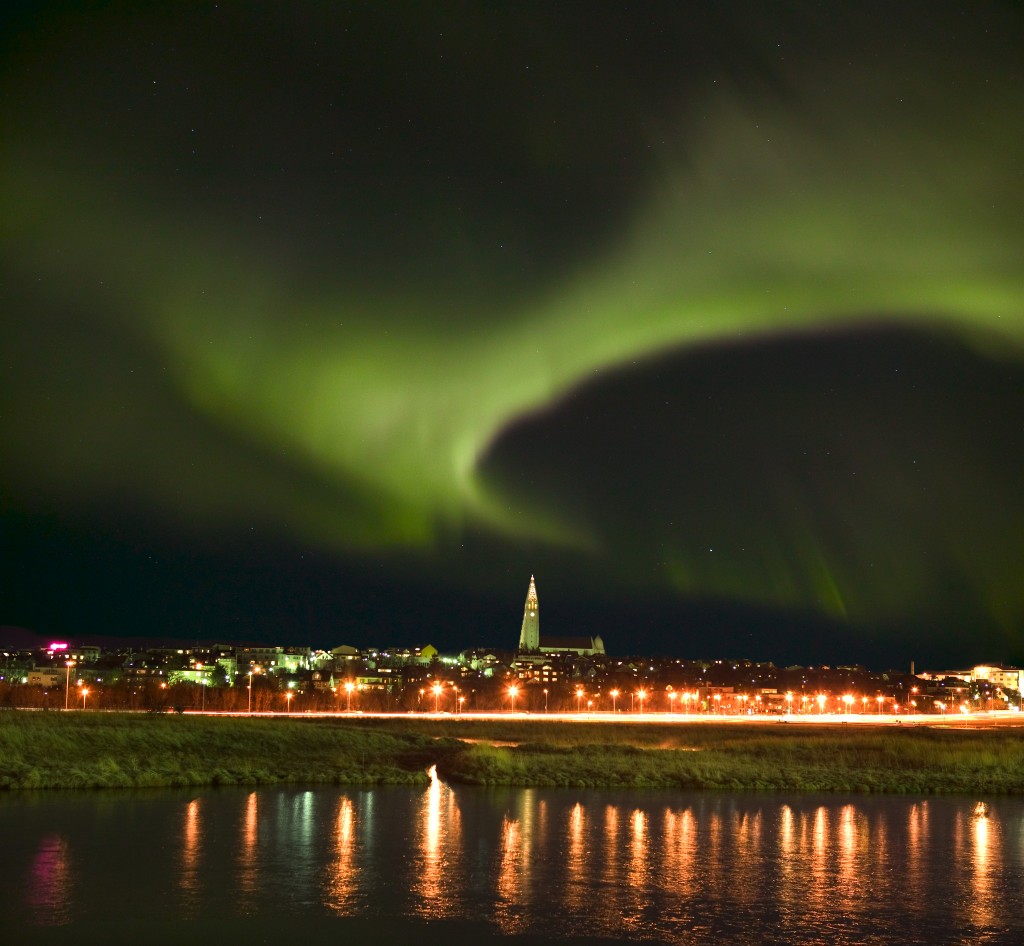 aurora borealis Reykjavik